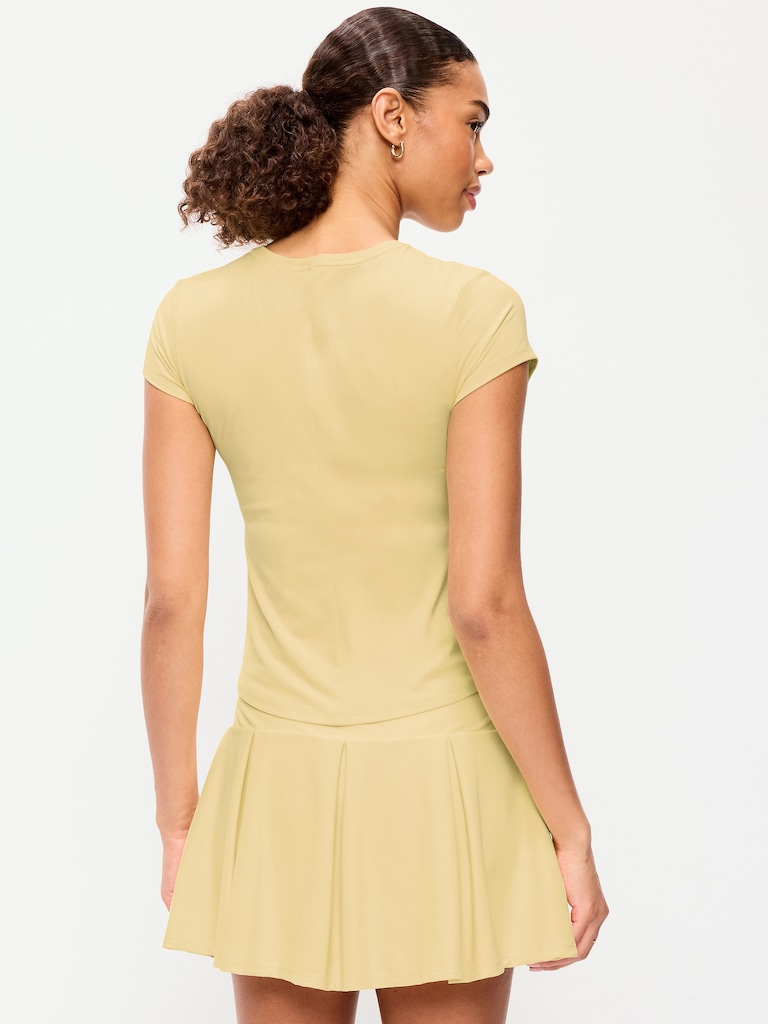 StudioSmooth Short-Sleeve Base Layer Top