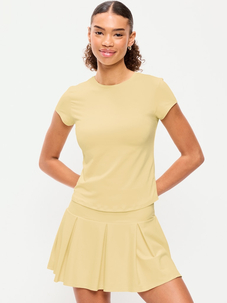 StudioSmooth Short-Sleeve Base Layer Top