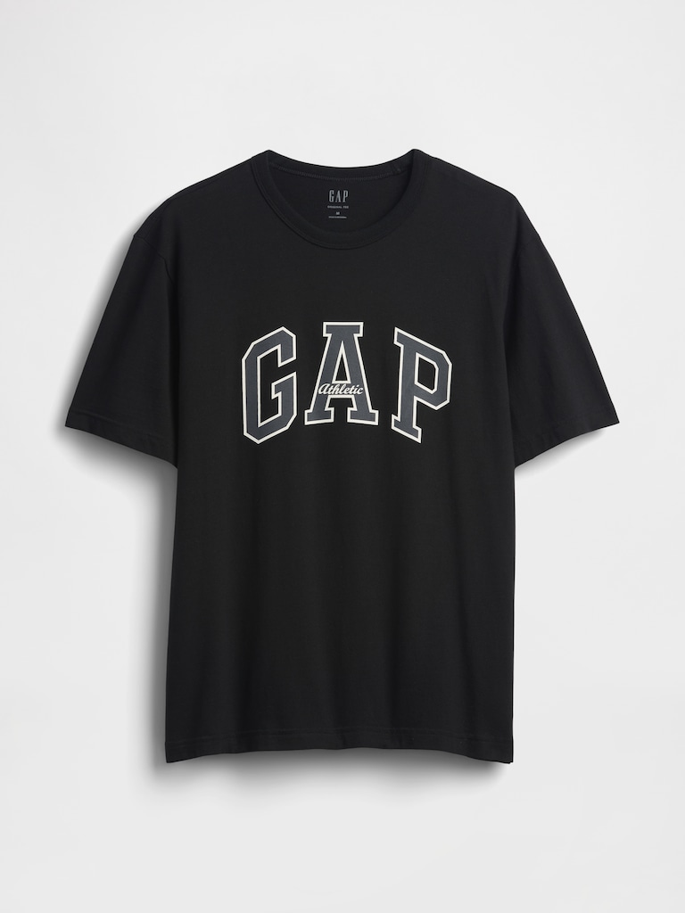 T-shirt à logo Gap incurvé