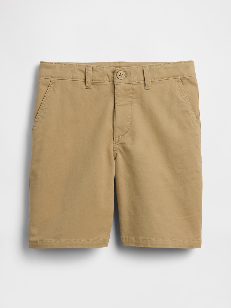 Kids Modern Khaki Shorts