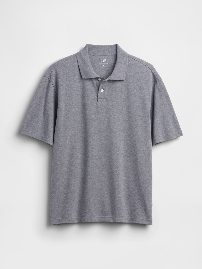 Relaxed Pique Polo