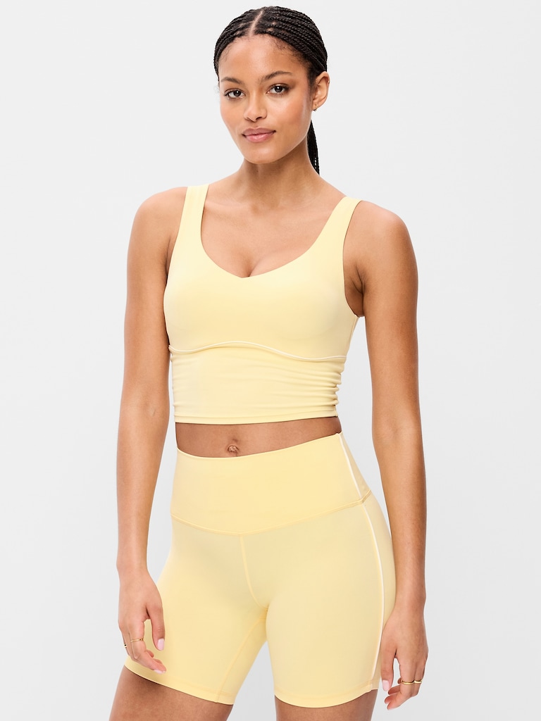 StudioSmooth Seamed Longline Top