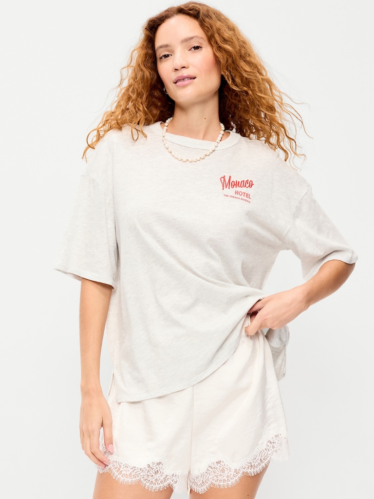 Short-Sleeve Loose Graphic T-Shirt