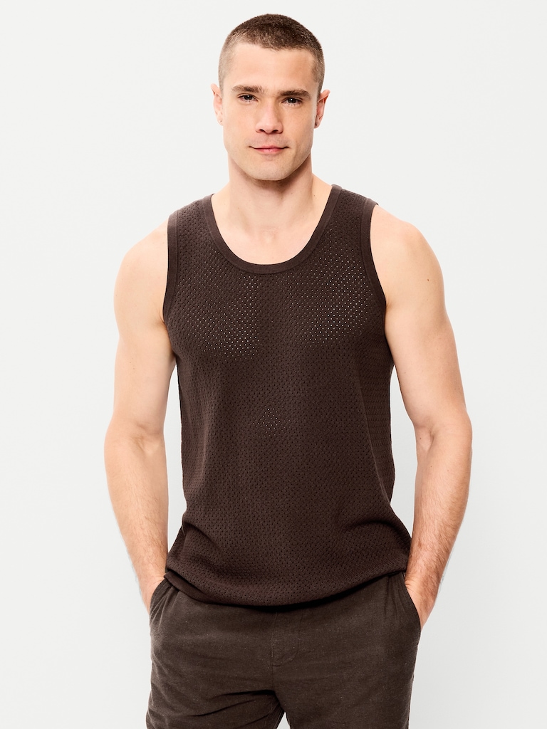 Relaxed Sweater Tank