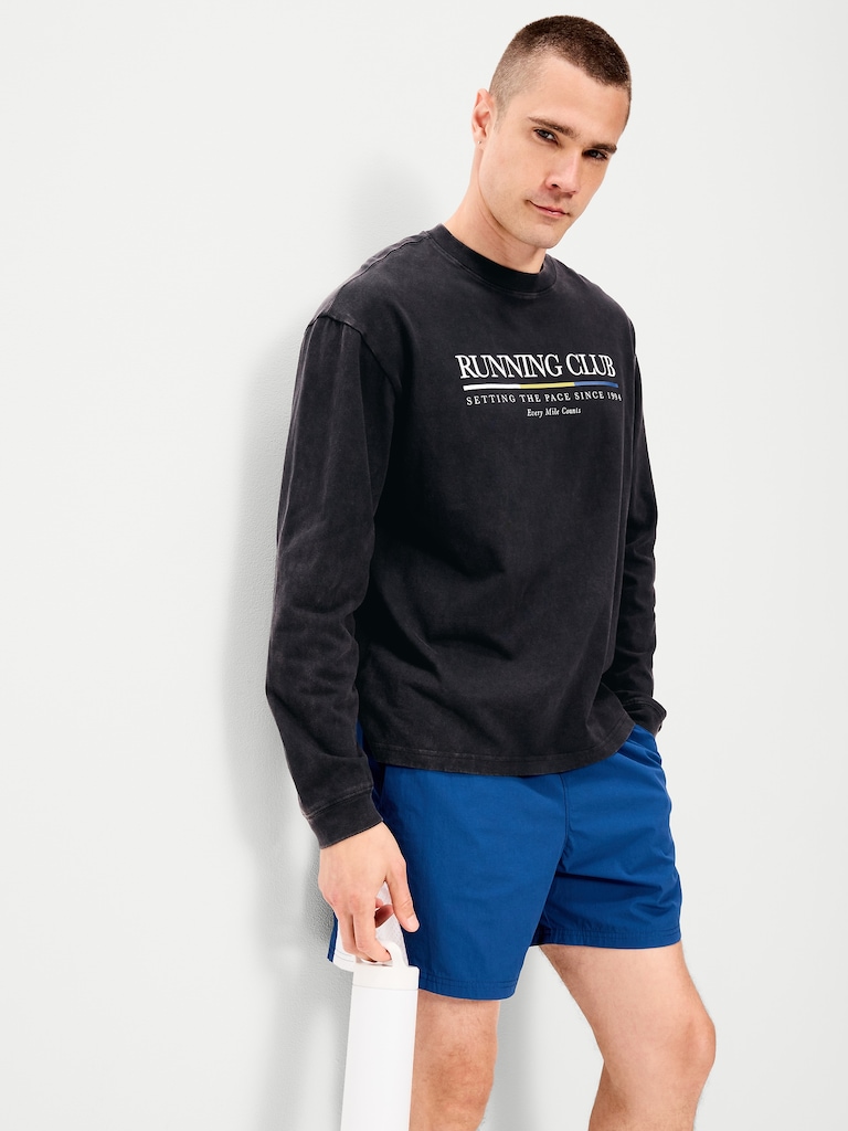 Loose Heavyweight Graphic T-Shirt