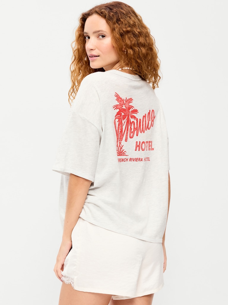 Short-Sleeve Loose Graphic T-Shirt