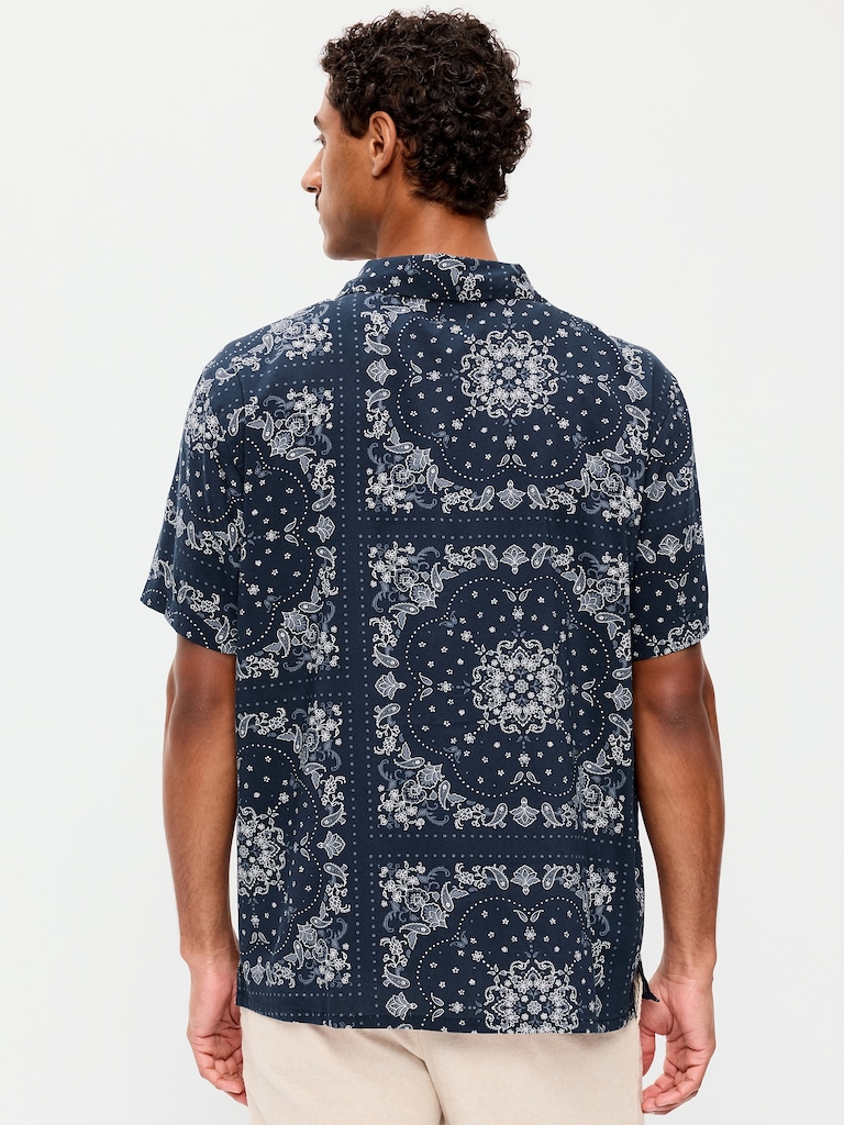 Short-Sleeve Camp Shirt