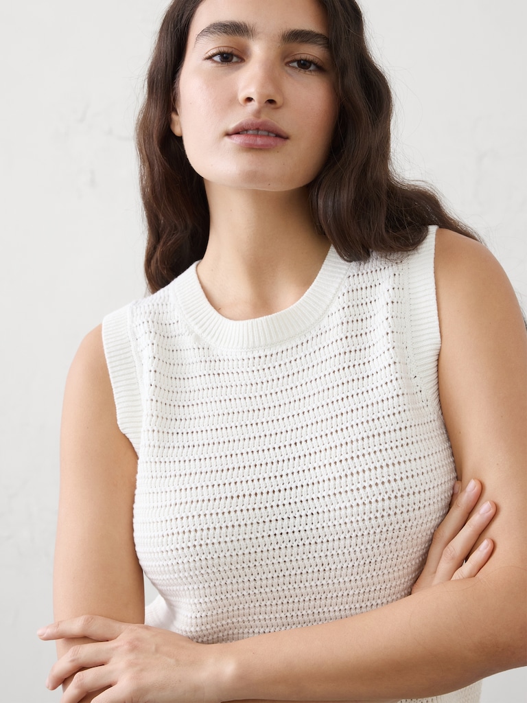 Textured Sweater Shell