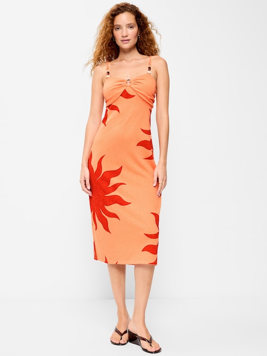 Beaded Beaded-Strap Beach Midi Dress on clearance at Old Navy — 40% off