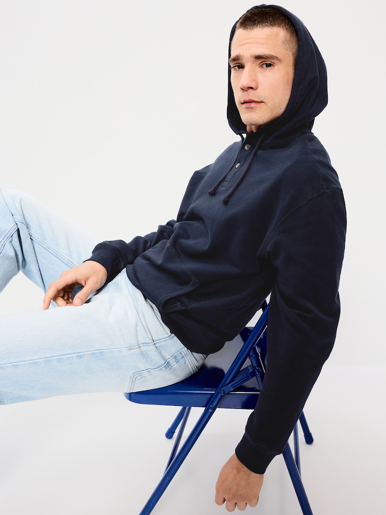 French Terry Pullover Hoodie