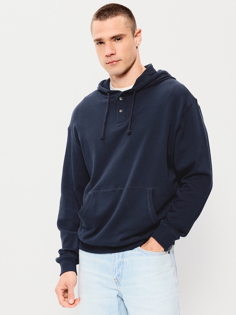 French Terry Pullover Hoodie