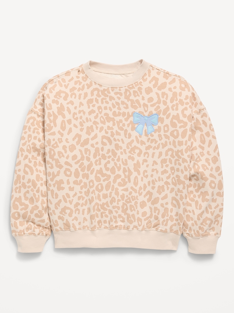 Favorite Fleece Oversized Tunic Sweatshirt for Girls