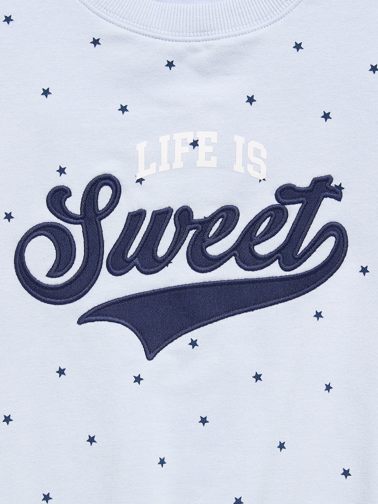 Favorite Fleece Oversized Tunic Sweatshirt for Girls
