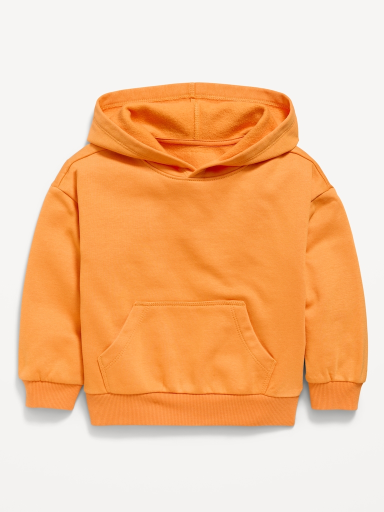 Oversized Boxy Washed Unisex Pullover Hoodie for Toddler