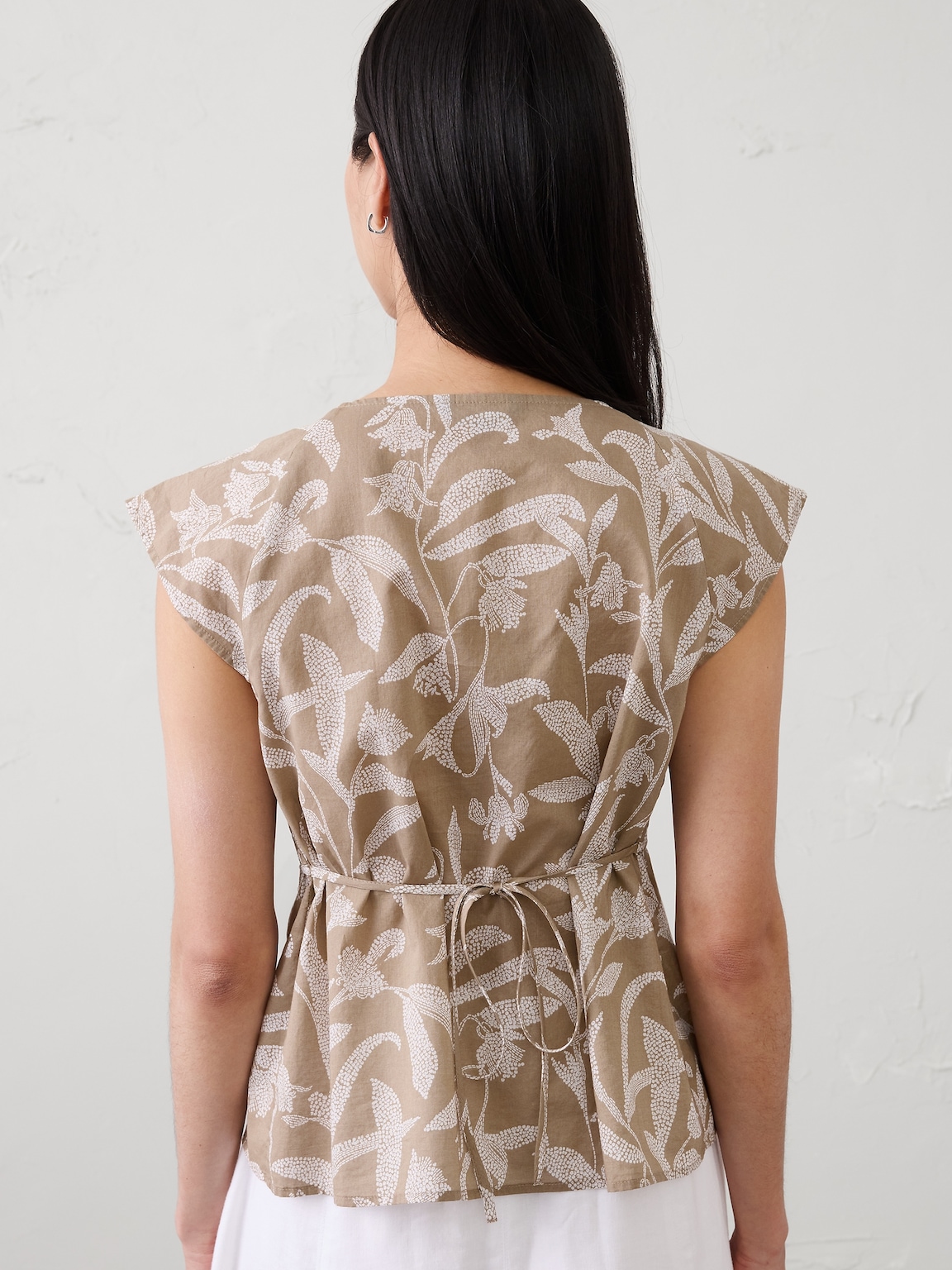 Pintuck Empire Top