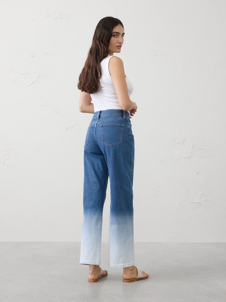 Straight High-Rise Jean