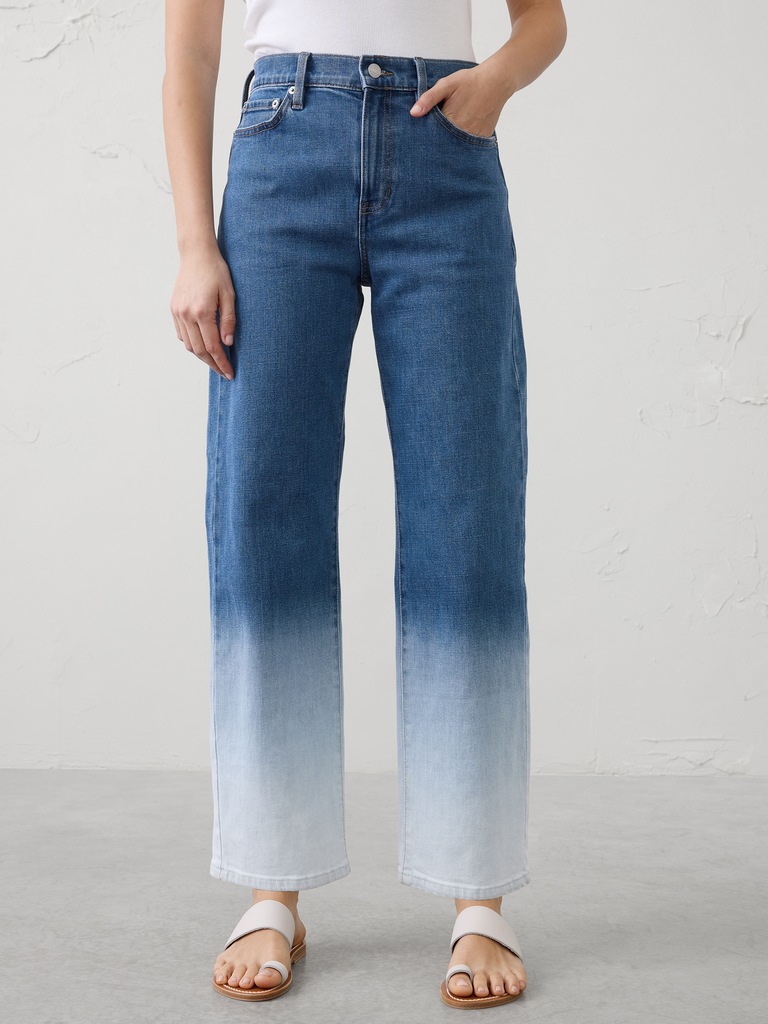 Straight High-Rise Jean