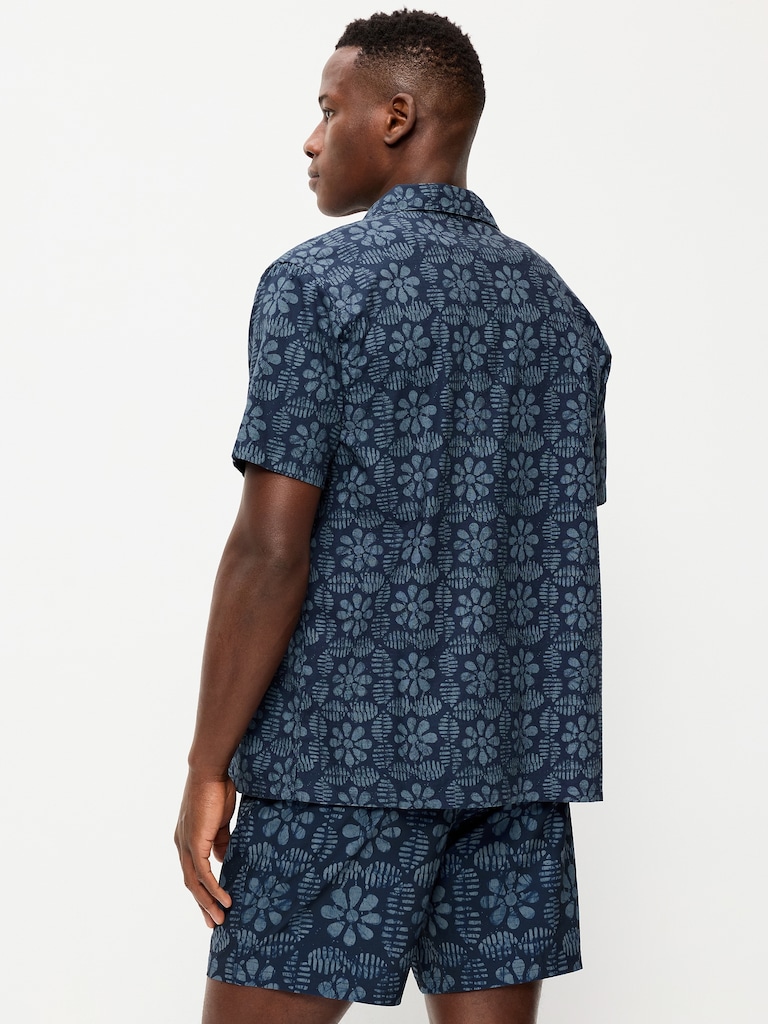 Short-Sleeve Camp Shirt