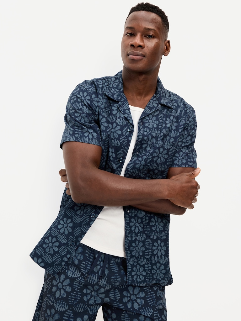 Short-Sleeve Camp Shirt