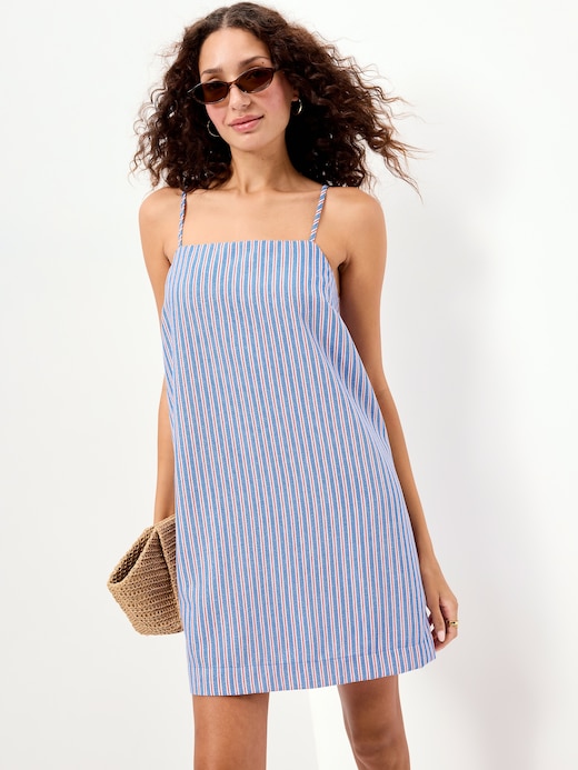 Strappy Strappy Mini Shift Dress clearance deal
