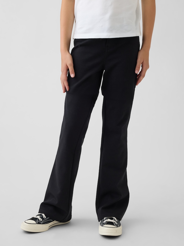 Kids Uniform Ponte Flare Pants