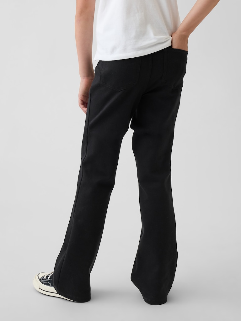 Kids Uniform Ponte Flare Pants