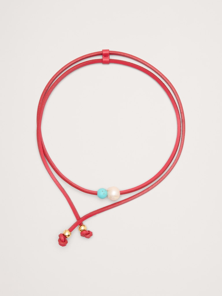 Stone Beaded Necklace