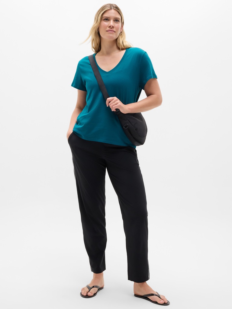 Favorite Cotton V-Neck Tee