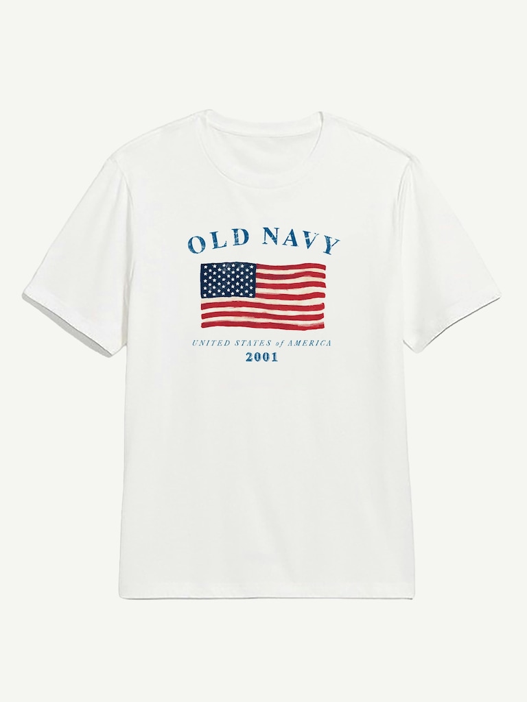Heritage 2001 Flag Graphic T-Shirt