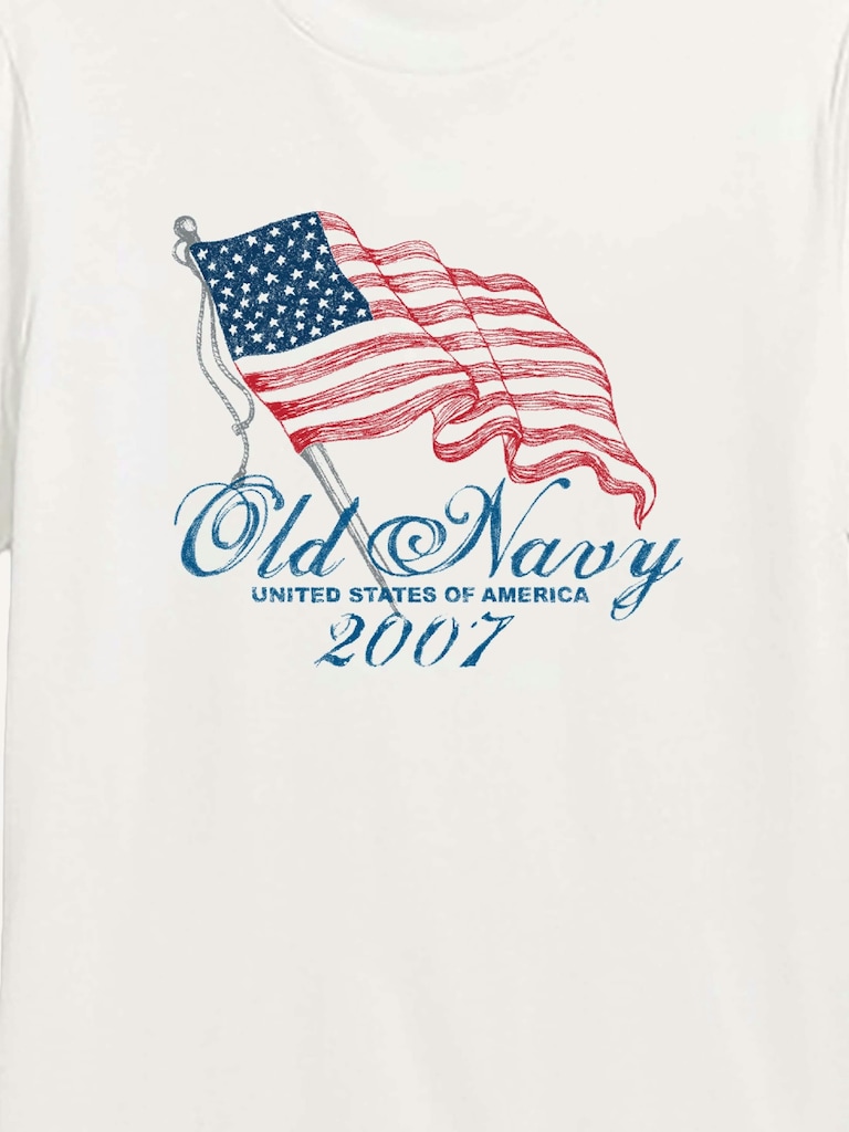 Heritage 2007 Flag Graphic T-Shirt