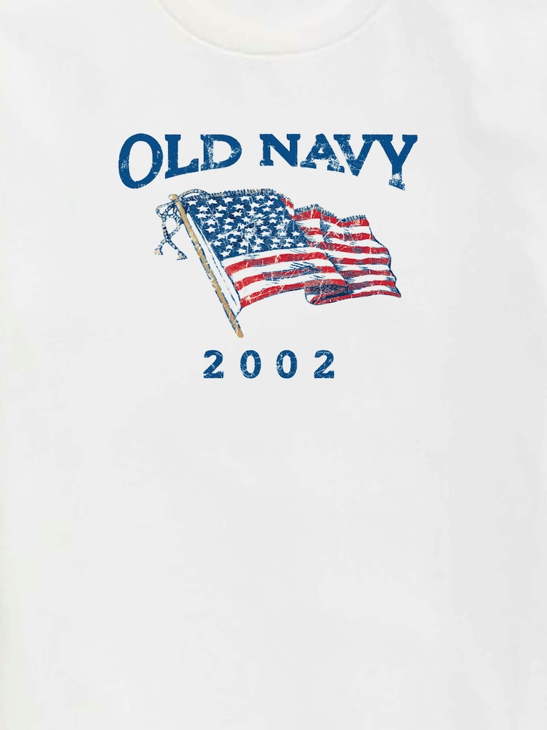 Heritage 2002 Flag Graphic T-Shirt For Kids