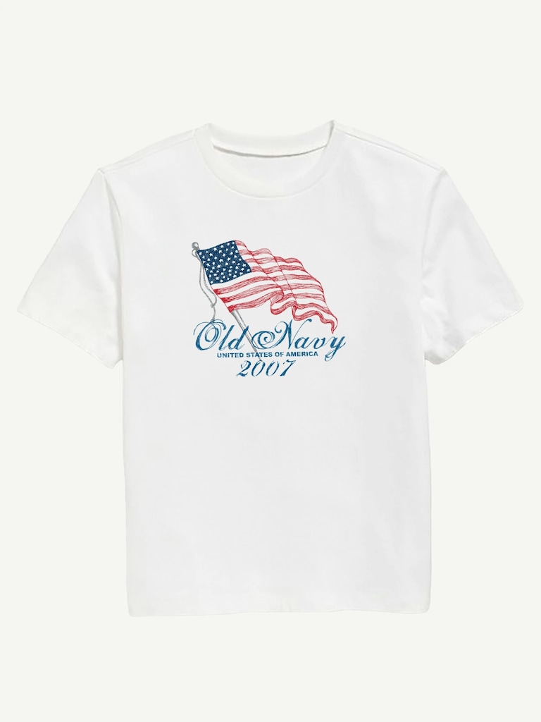 Heritage 2007 Flag Graphic T-Shirt For Kids