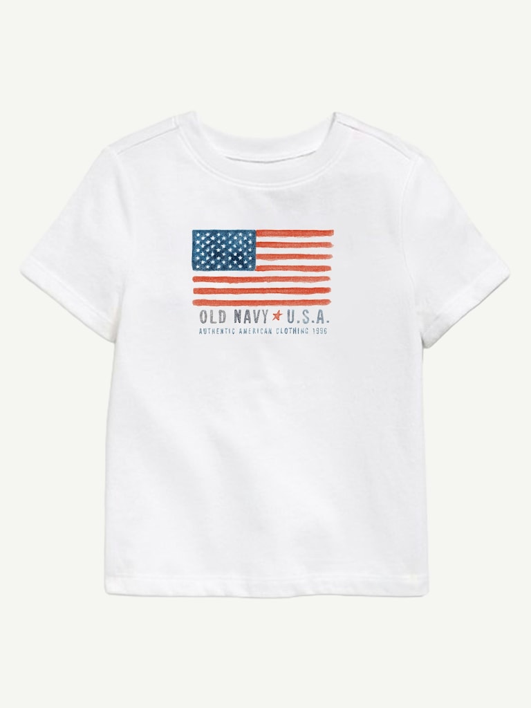 Heritage 1996 Flag Graphic T-Shirt For Toddler