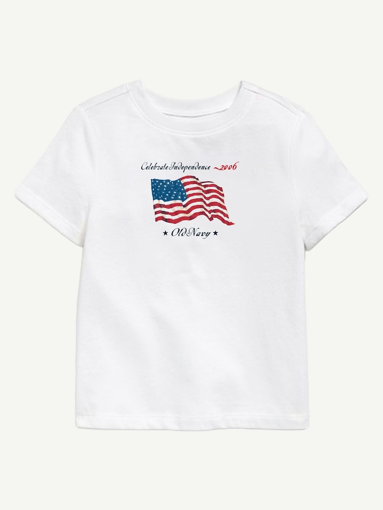 Heritage 2006 Flag Graphic T-Shirt For Toddler