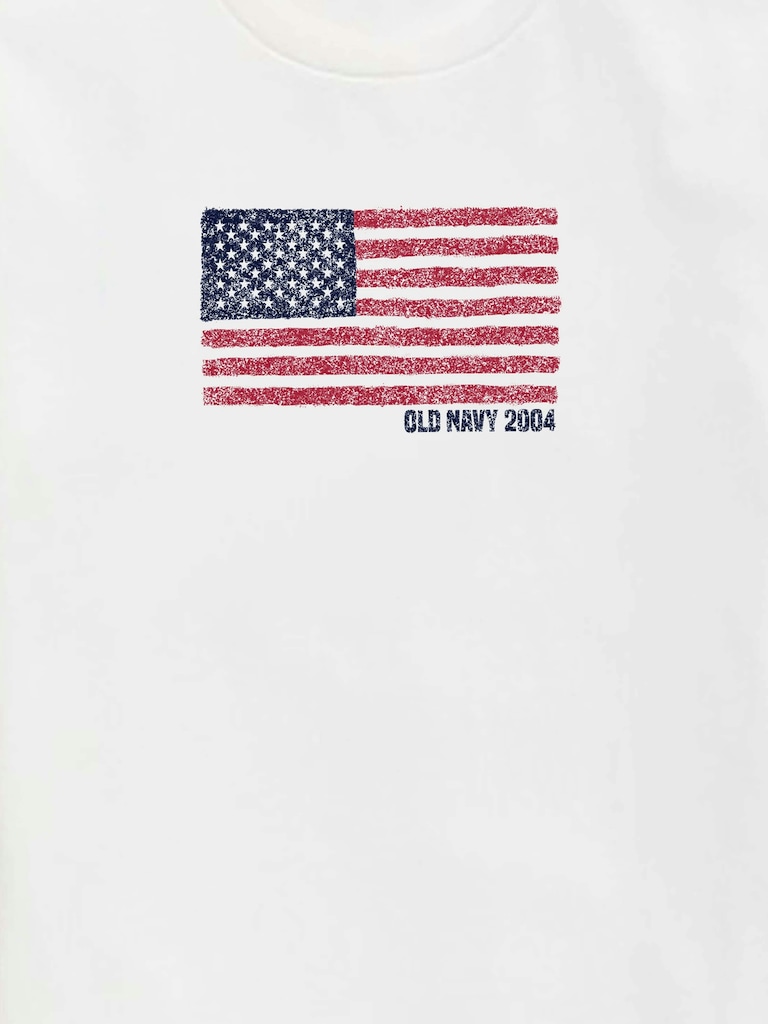 Heritage 2004 Flag Graphic T-Shirt For Kids