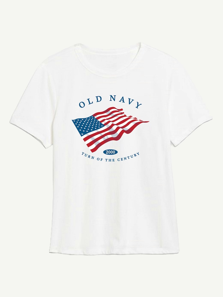 Heritage 2000 Flag Graphic T-Shirt For Women