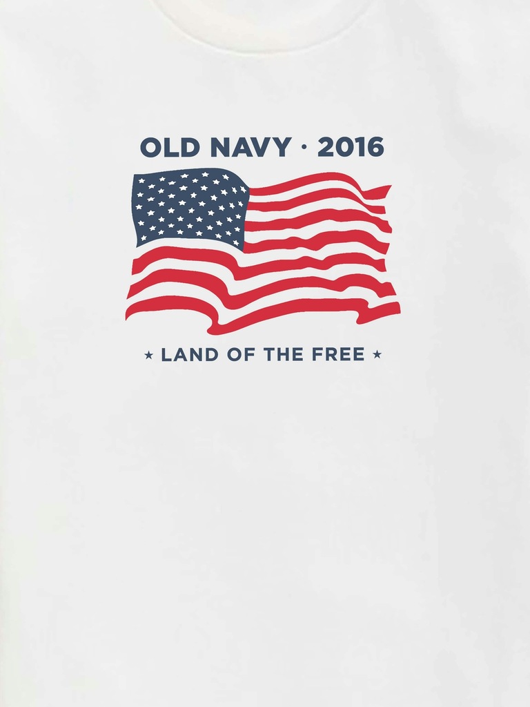 Heritage 2016 Flag Graphic T-Shirt For Kids