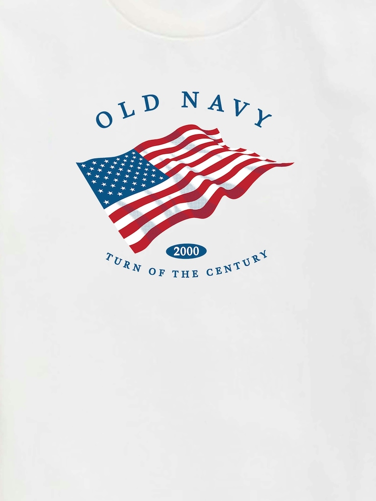 Heritage 2000 Flag Graphic T-Shirt For Kids