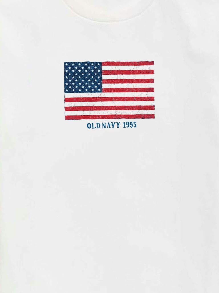 Heritage 1995 Flag Graphic T-Shirt For Kids
