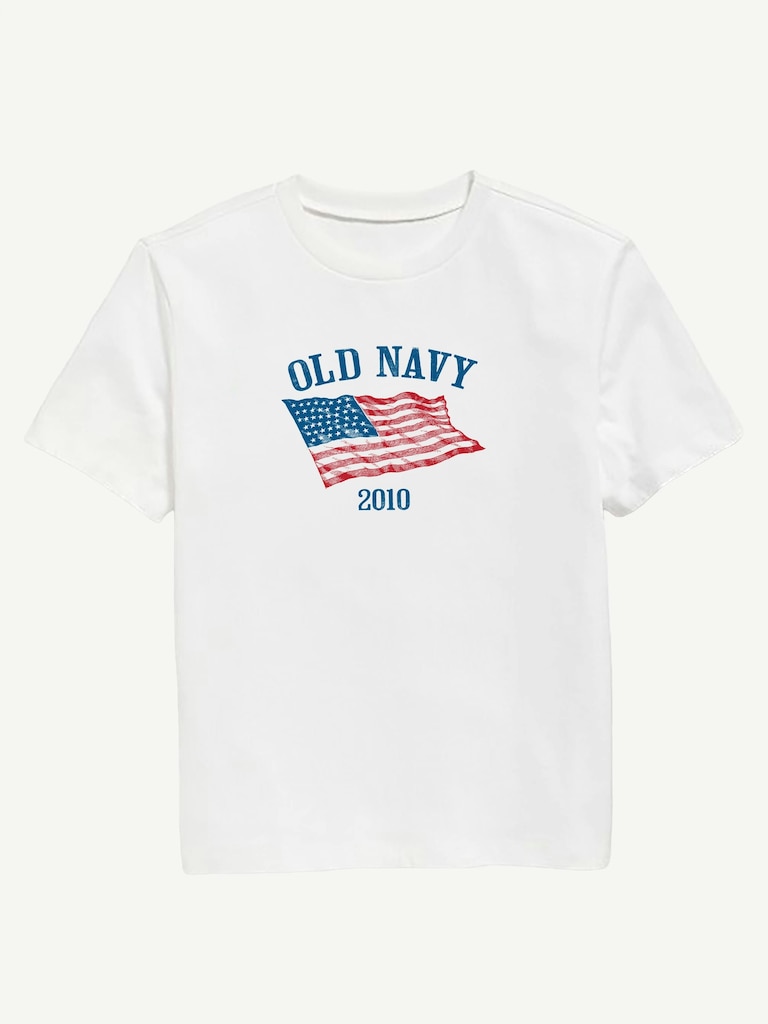 Heritage 2010 Flag Graphic T-Shirt For Kids