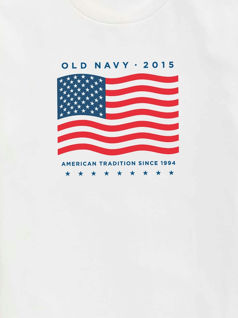 Heritage 2015 Flag Graphic T-Shirt For Kids