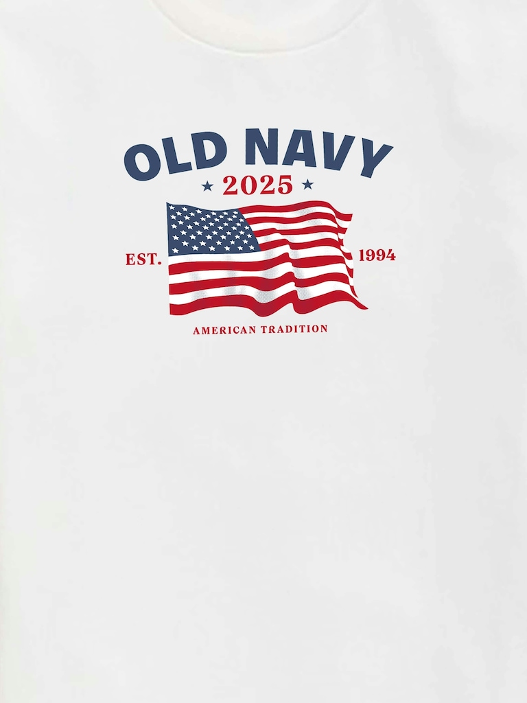 Heritage 2025 Flag Graphic T-Shirt For Kids