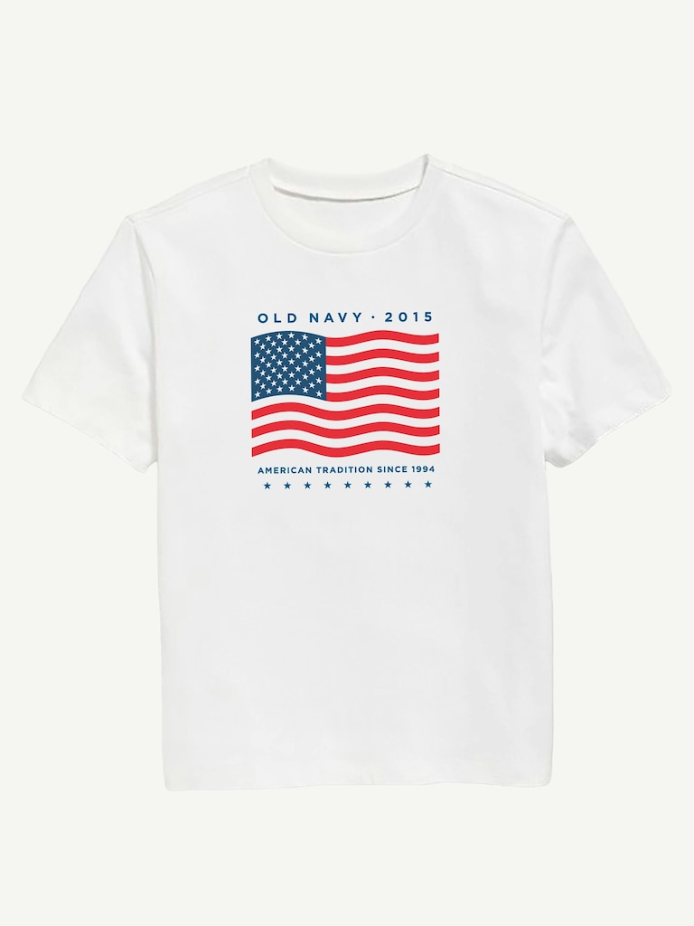 Heritage 2015 Flag Graphic T-Shirt For Kids
