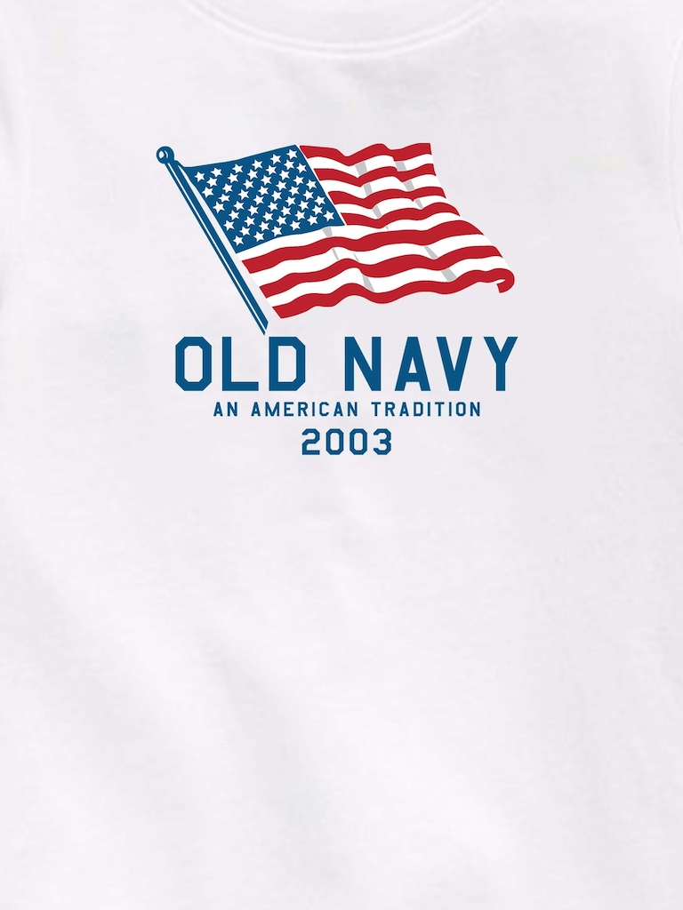 Heritage 2003 Flag Graphic T-Shirt For Toddler