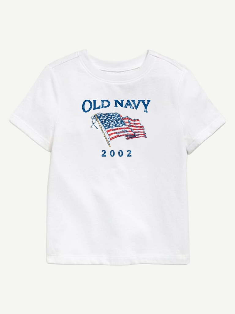 Heritage 2002 Flag Graphic T-Shirt For Toddler