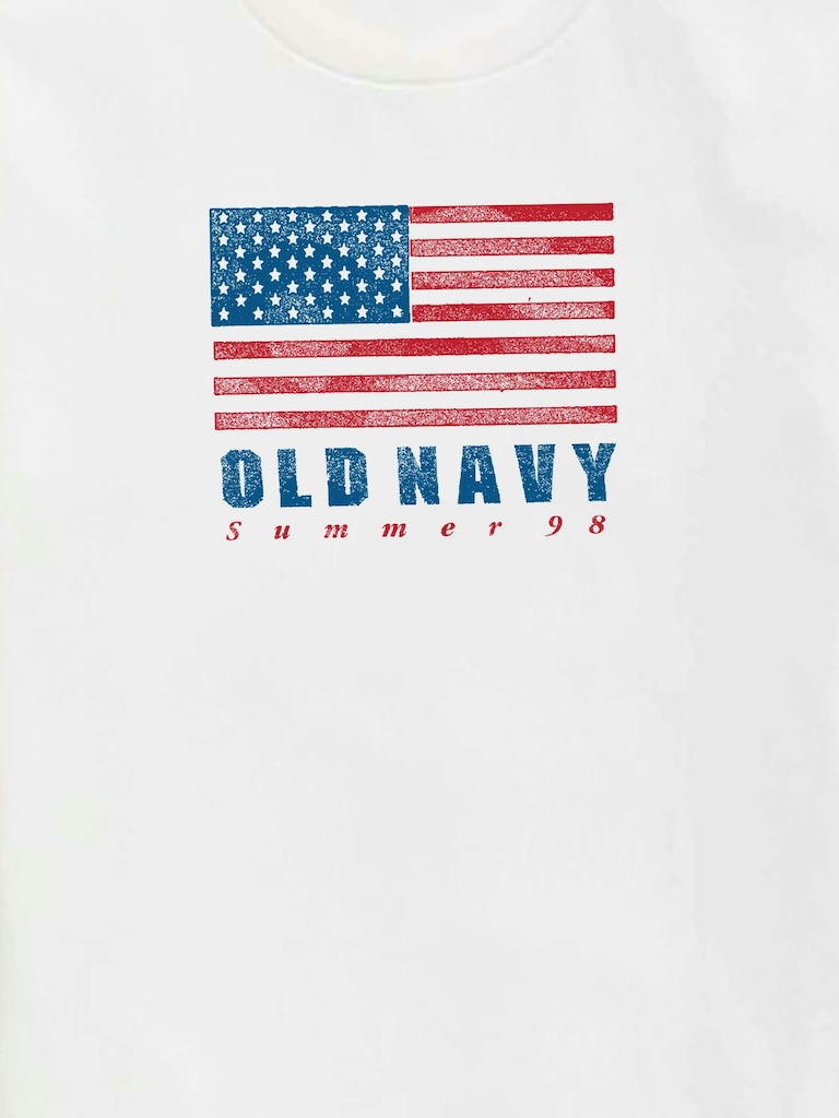 Heritage 1998 Flag Graphic T-Shirt For Kids