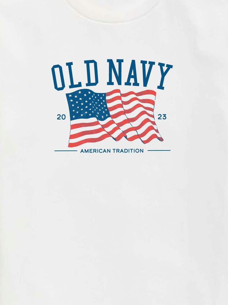 Heritage 2023 Flag Graphic T-Shirt For Kids