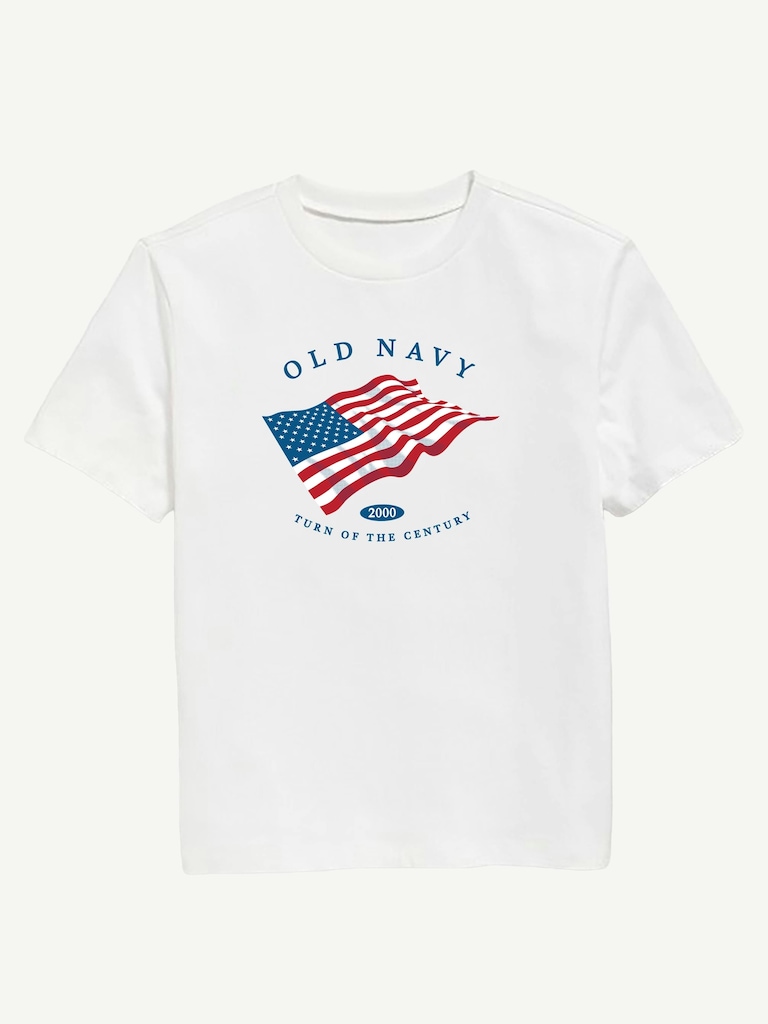 Heritage 2000 Flag Graphic T-Shirt For Kids
