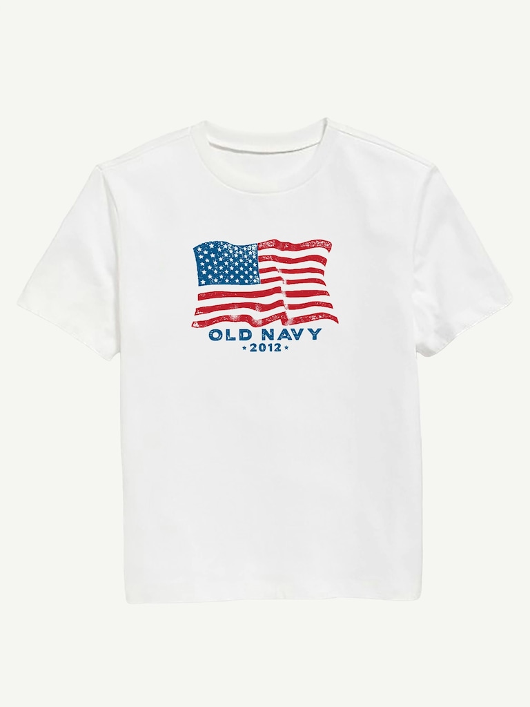 Heritage 2012 Flag Graphic T-Shirt For Kids