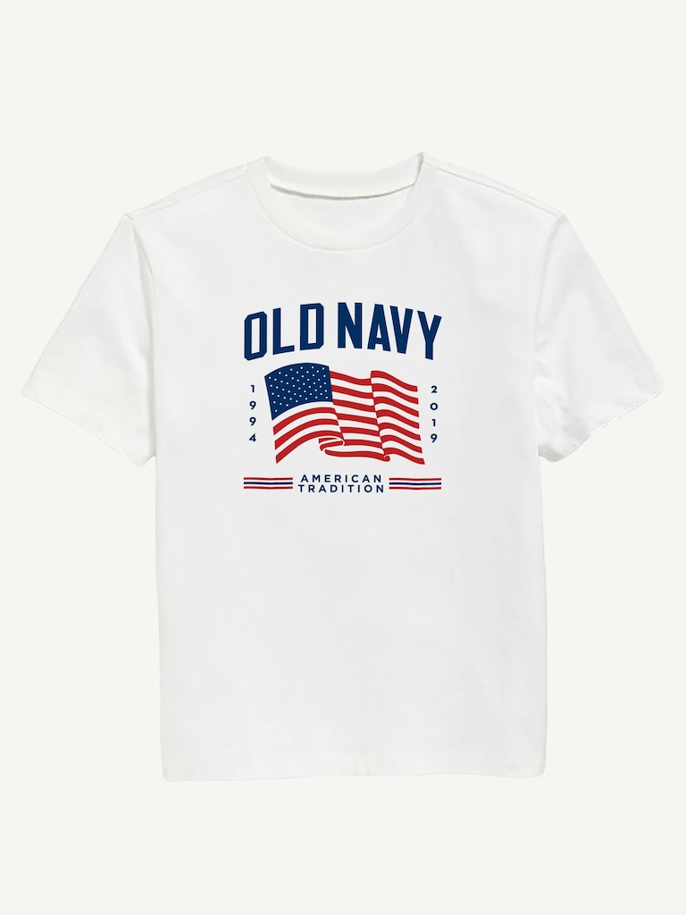 Heritage 2019 Flag Graphic T-Shirt For Kids